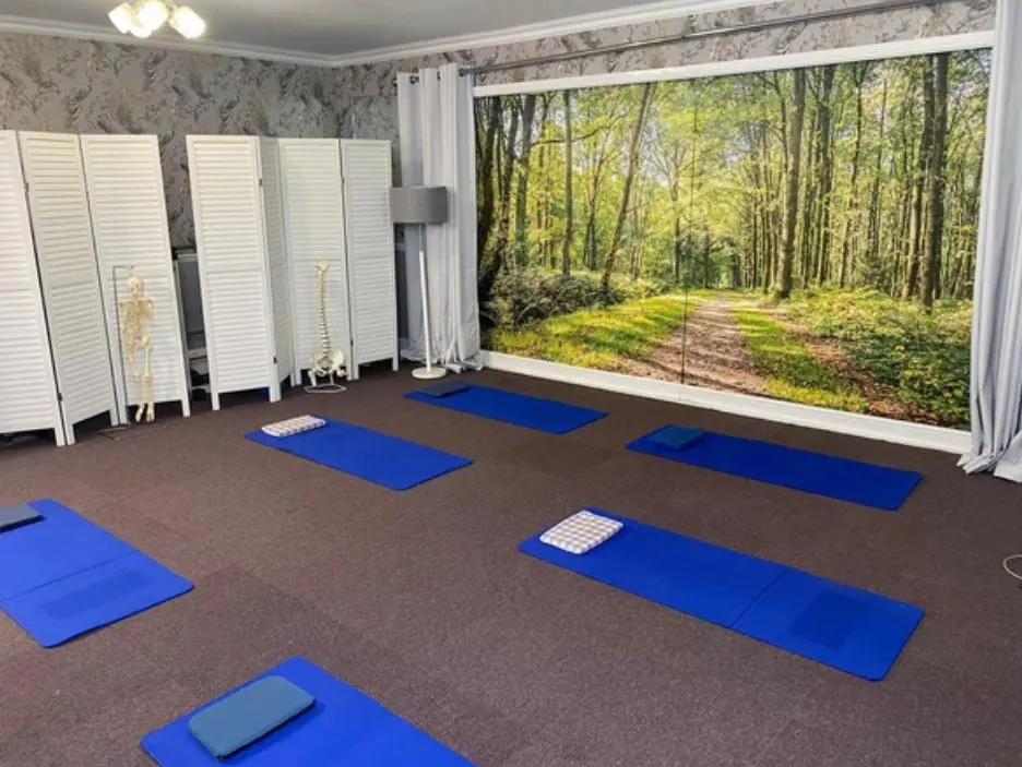 with mats and scenery